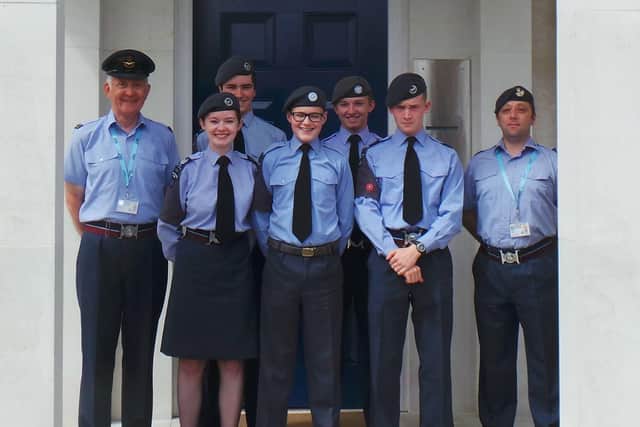 Southam Air Cadets Visit Fisher House