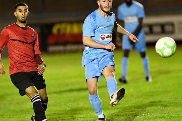 James Hancocks, back with Rugby Town for Tuesday's game