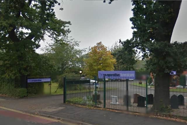 Co-operative Funeralcare on Bilton Road. Photo: Google Streetview.