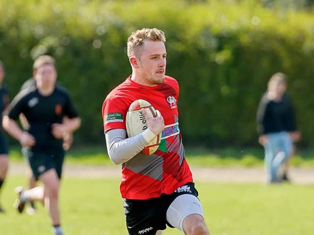 Try scorer Jack Taylor