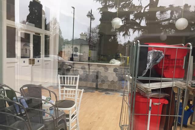 The Cafe at the Pump Rooms in Leamington is currently closed.