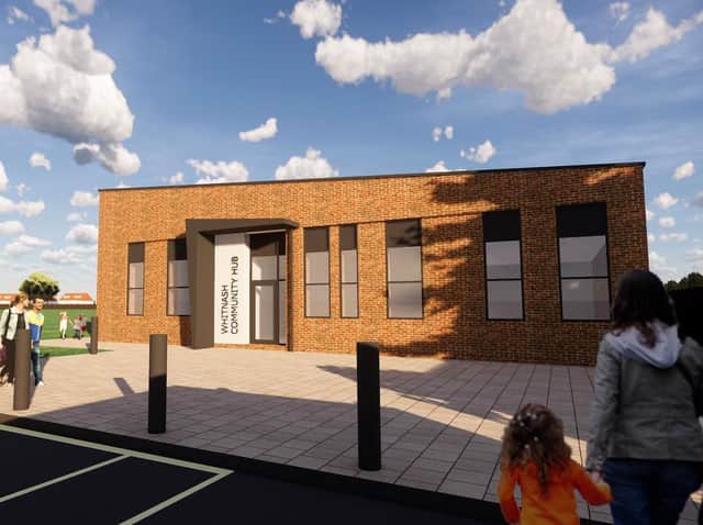 How Whitnash's civic centre and library could look. Photo supplied.