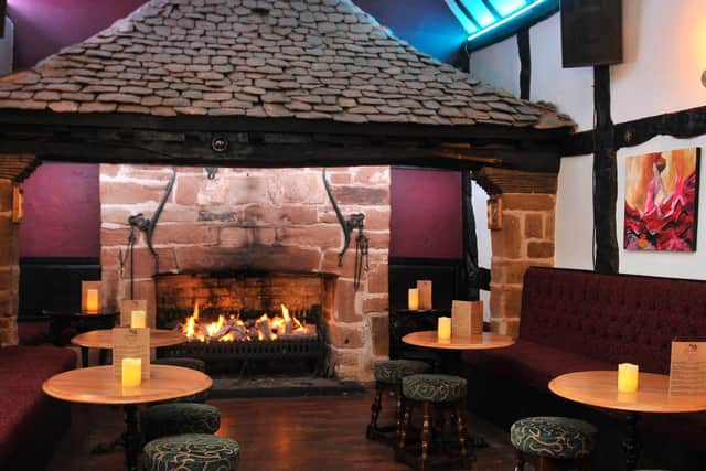 The cosy bar area at Flamenco in Warwick.