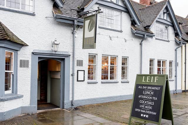 The outside of Leif in Warwick