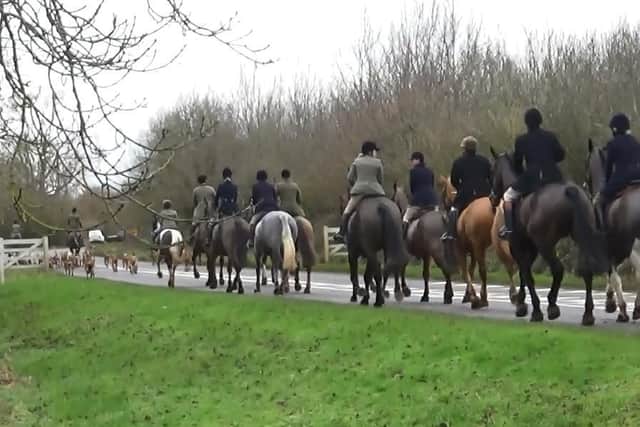 Warwickshire Hunt says its activities are within the law which banned hunting with dogs in 2004