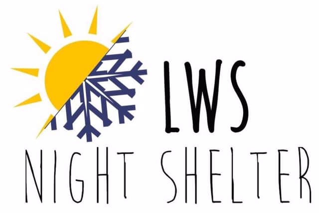 The LWS Night Shelter logo. Photo by LWS Night Shelter.
