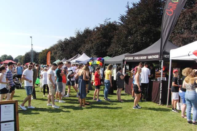 Pub in the Park in Warwick 2019. Photo by Geoff Ousbey