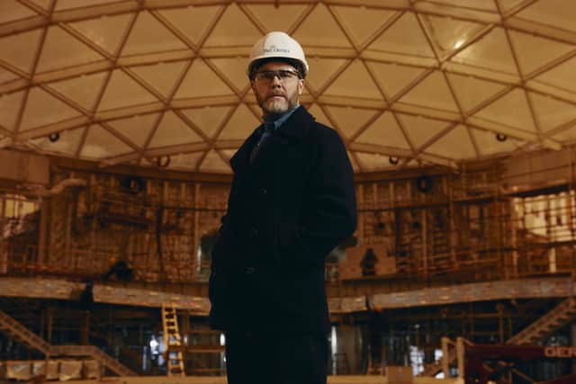 Gary Barlow watches Iona in the making as he joins P&O Cruises as brand ambassador