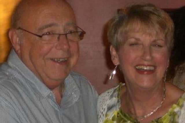 Kenneth Alder pictured with his wife Maureen. Photo supplied by Warwickshire Police.