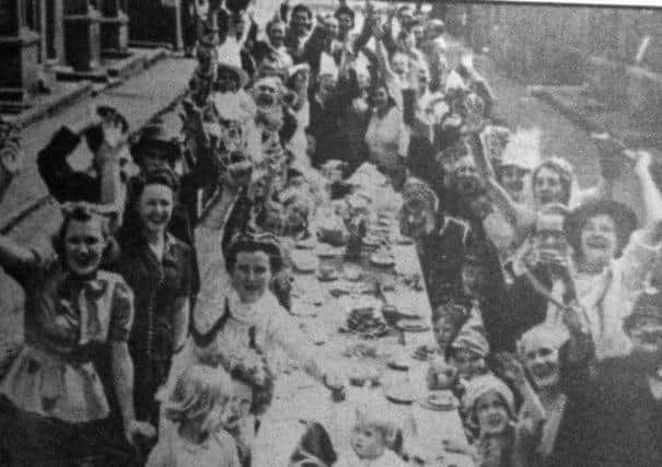 A VE Day party in Leamington