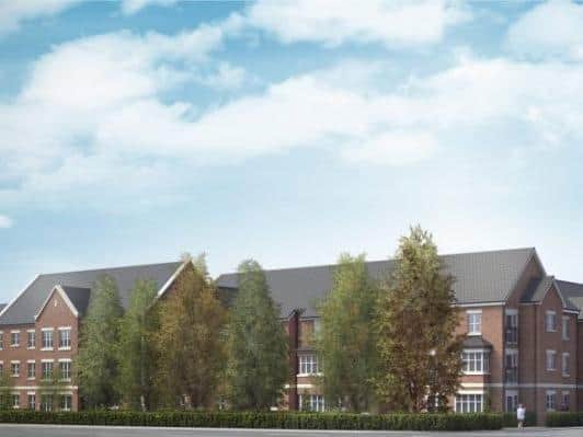 How the care home will look from Bilton Road.