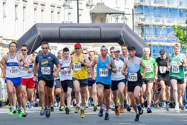 The Leamington Half Marathon takes place in July.