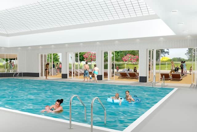 Image of proposed swimming pool at Abbey Fields