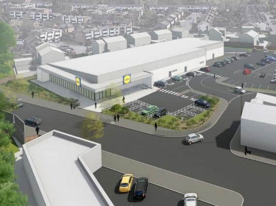 Plans for a new Lidl in Warwick have been rejected by councillors. Photo by Lidl