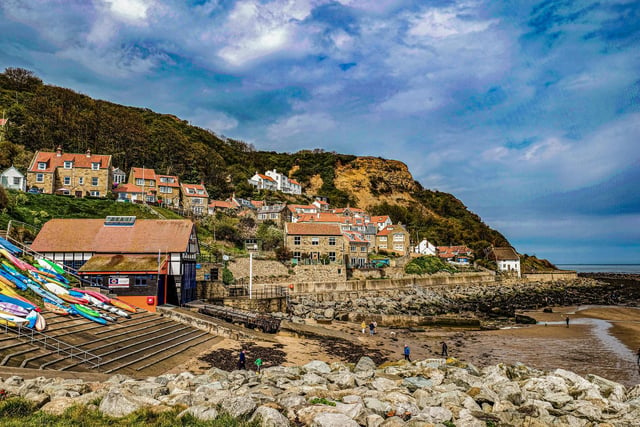 Runswick Bay, about 9 miles north of Whitby, is widely regarded as one of the prettiest spots on the Yorkshire coast. Come here in the summer months for sandcastles, beach games, rock pooling and maybe even a dip in the waters.
