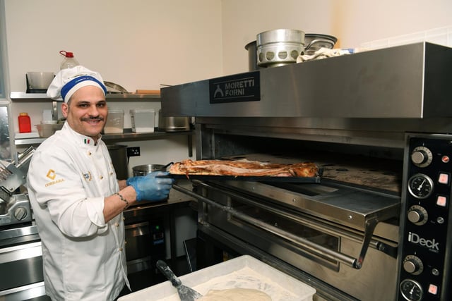 Chef Nunzio La Rosa is the man behind the cafe's excellent food.