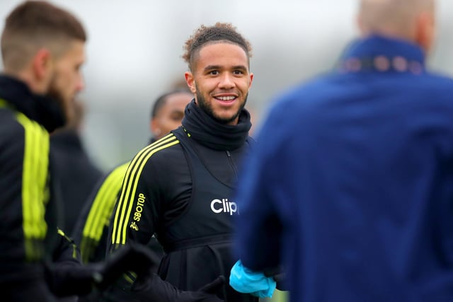 Tyler Roberts is all smiles ahead of Leeds' trip to the King Power Stadium.