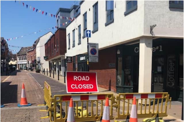 A number of changes were made to Warwick town centre. Photo supplied