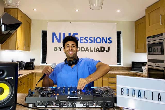 Kishan Bodalia created NHSessions to help lift people's spirits. Photo supplied