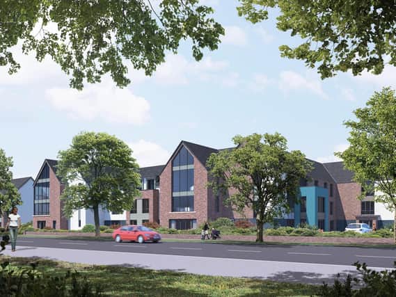 A CGI of the new care home in Leamington. Photo supplied