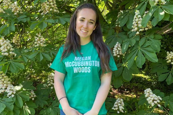 Chris Packham 's stepdaughter Megan McCubbin, who is a TV presenter, zoologist and conservationist is supporting the campaign to save Cubbington Woods from HS2.