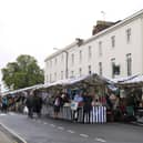 The Covent Garden Quarter Market in Warwick Street in Leamington. Photo by Amanda Stacey.