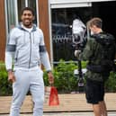 AJ with his Nando's
