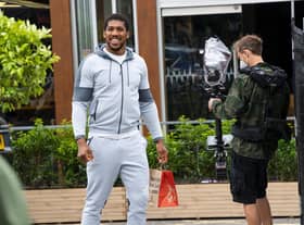 AJ with his Nando's