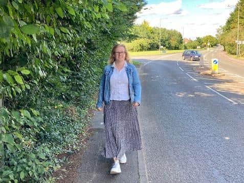resident Katherine Attreed, is a walking enthusiast and tries to make as many local journeys as she can on foot. Photo supplied