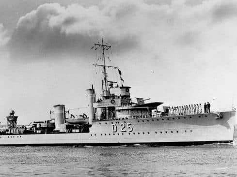 HMS Warwick. Photo supplied by Unlocking Warwick