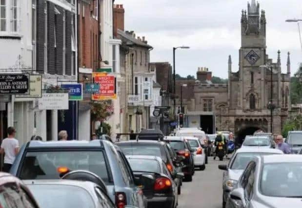 Warwick town centre is to benefit from a new transport package costing nearly 4.5m.