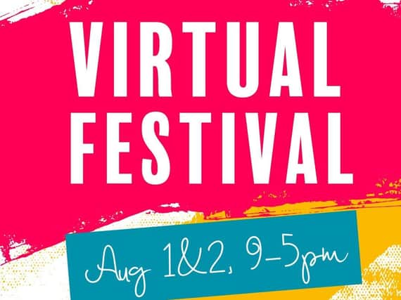 A poster for the virtual festival