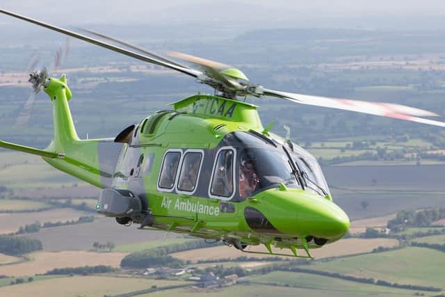 The Childrens Air Ambulance. Photo supplied