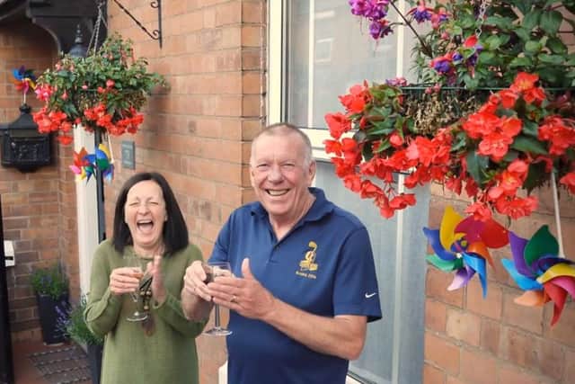 Albert Streets community planting has seen the street named the overall winner of Warwick in Bloom from Home. Photo supplied
