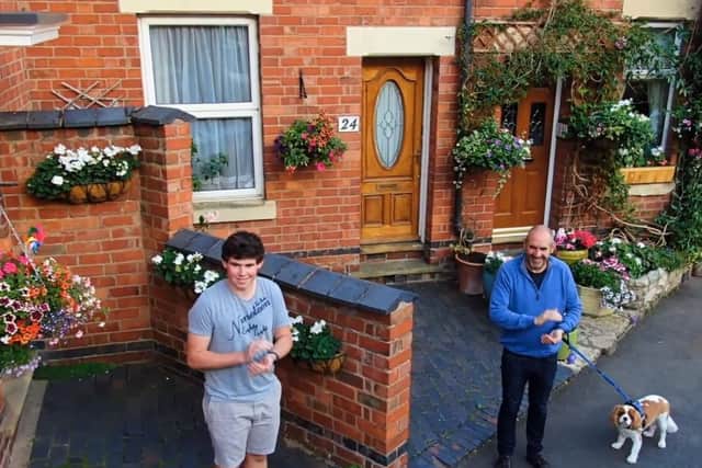 Albert Streets community planting has seen the street named the overall winner of Warwick in Bloom from Home. Photo supplied