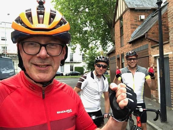 Warwick and Leamington MP Matt Western has cycled the equivalent distance of travelling from Leamington to Southampton in order to raise vital funds for The Myton Hospices.