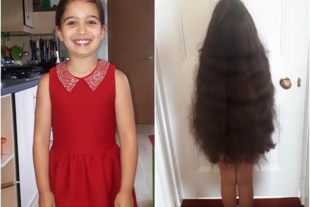 Ivy Stratton will be having her hair cut for the Little Princess Trust, which provides wigs made out of real hair to children and young people. Photos supplied
