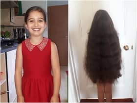 Ivy Stratton will be having her hair cut for the Little Princess Trust, which provides wigs made out of real hair to children and young people. Photos supplied