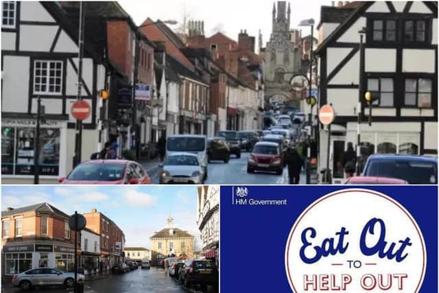 Here's a list of places in and around Warwick taking part in the Eat Out to Help Out scheme.
Eat Out to Help Out logo by HM Government