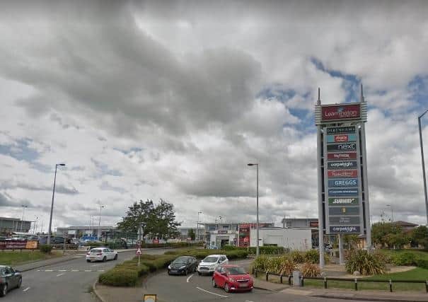 The Leamington Shopping Park. Photo by Google Streetview