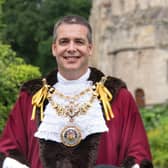 Cllr Terry Morris, Mayor of Warwick for 2020/21. Photo by Warwick Town Council