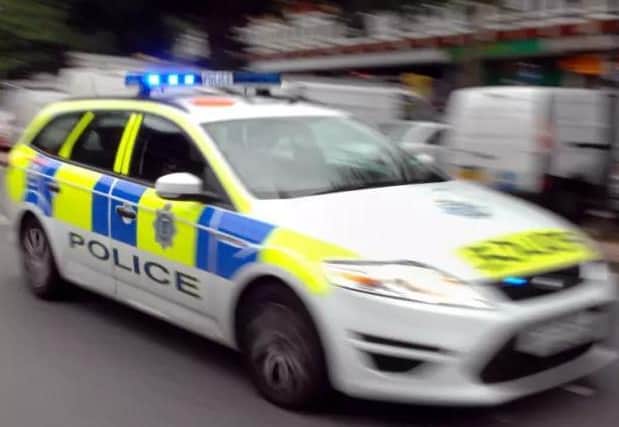 A man has been arrested after allegedly fleeing from police and travelling the wrong way on the M40