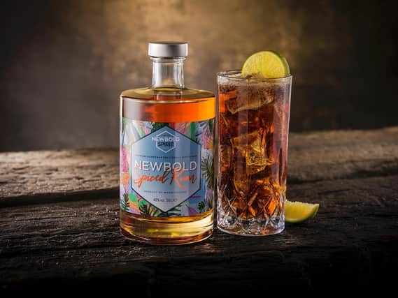 Newbold Spirit Spiced Rum.