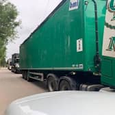 The traffic caused by the plant
