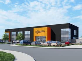 The proposed design of the new building for the business. Photo supplied