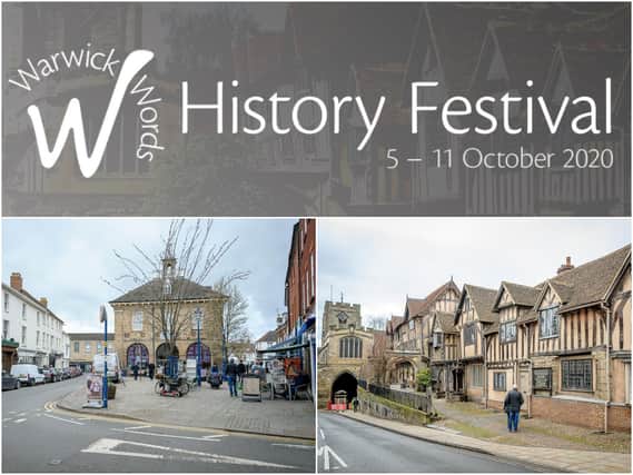 The Warwick Words Festival which usually takes place in venues across the town, will be taking on a different format this year. Logo by Warwick Words Festival