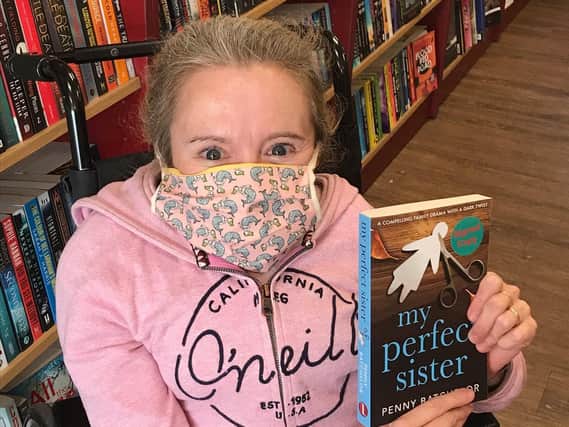 Kenilworth author Penny Batchelor with her debut novel The Perfect Sister.