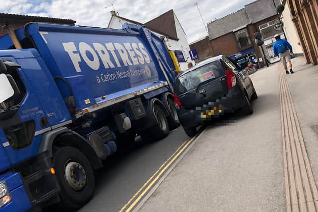 There have been issues with lorries and bin lorries along the road. Photo supplied