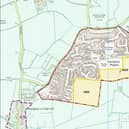 The reserved matters plans for H51 were given planning permission this week. Image from Warwick District Council's Local Plan.