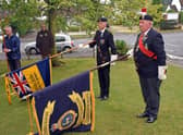 VJ Day was marked in Whitnash with a service.
